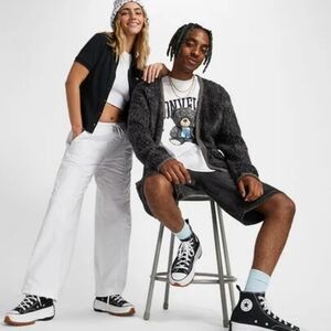 Chuck Taylor Converse All Star Lift White Platform Sneakers –Unisex